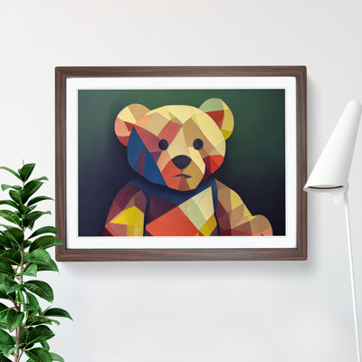 Teddy Bear Abstract Vol.1 - Single Picture Frame Print