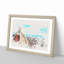 Florence Skyline with Cathedral - Picture Frame Painting Print-56853721-56853722