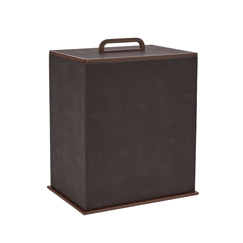 Addison Ross Decorative Bin, Brown