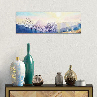 Sugarloaf Mountain at Sunset 1 Piece Wrapped Canvas Panoramic Painting