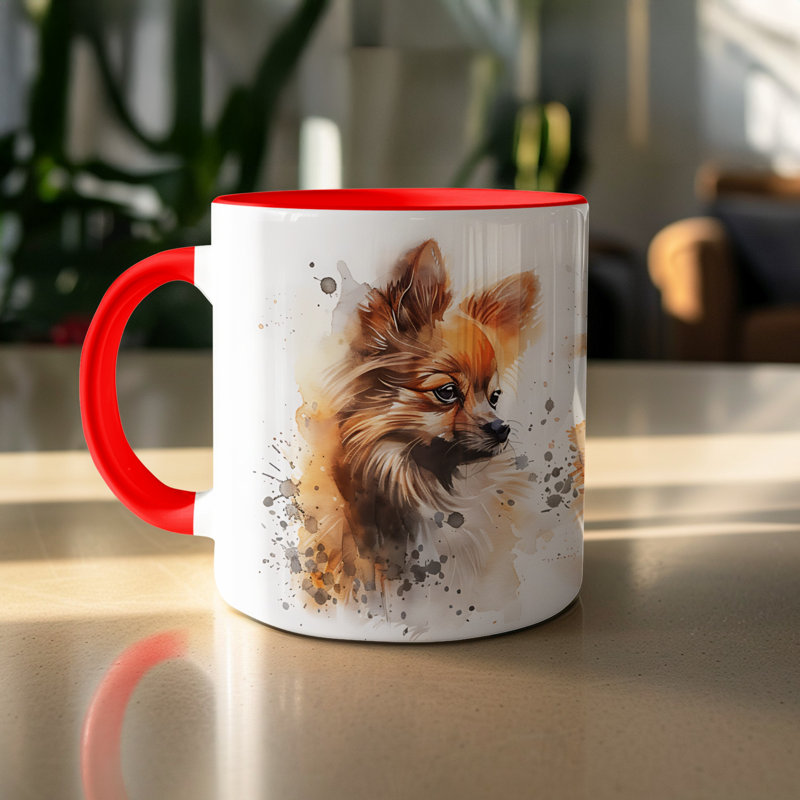 Mug, Red, 2