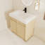 Ensemble de meuble-lavabo simple autoportant 30 po avec 2 portes et tablette réglable