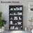 5 Tier Bookcase Modern Wood Bookshelf-73216150-79620422