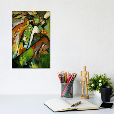Improvisation 7 by Wassily Kandinsky - Wrapped Canvas Painting