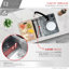 16-gauge undermount double kitchen sink with 32-inch workstation and Versa by STYLISH integrated accessories-59672184