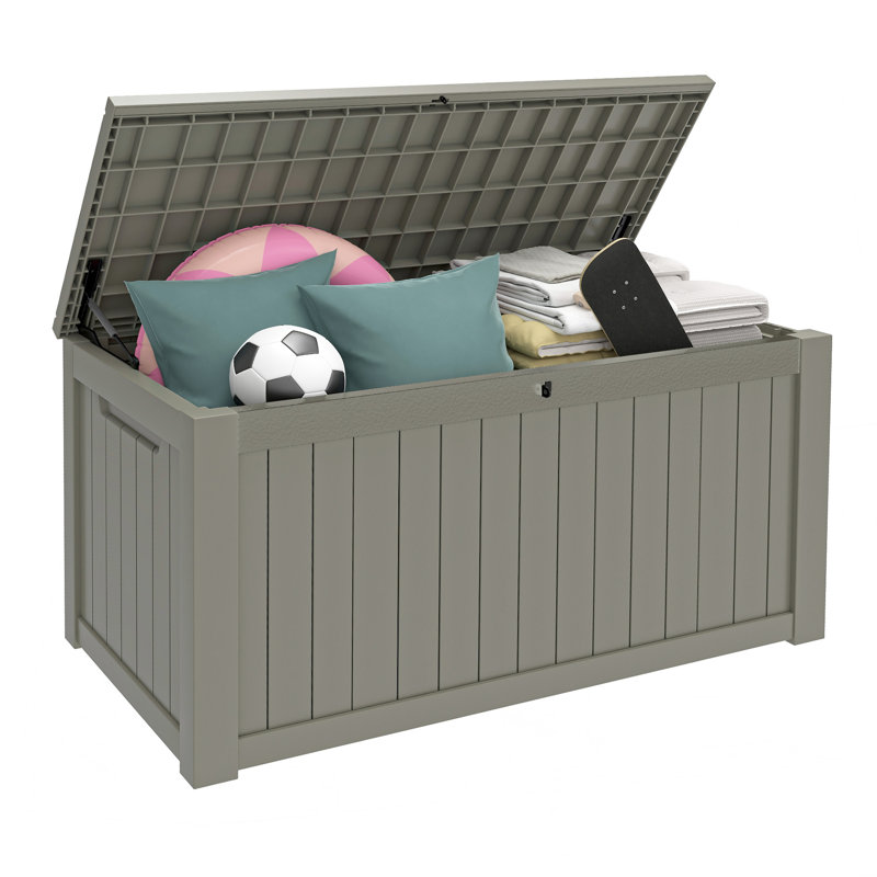 Balconera 230 Gallons Deck Box, Brown