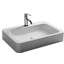 Lavabo pour salle de bain à vasque rectangulaire-54529186