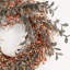 Grande couronne de fleurs artificielles 26 po