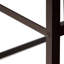 Tabouret de bar en bois massif Cem
