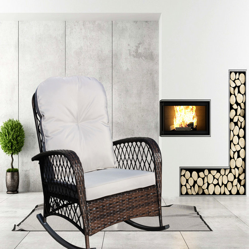 Chaise berçante avec coussin d'eau - Extérieur