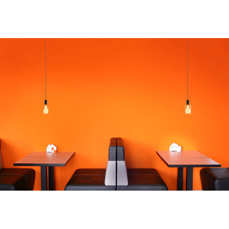 A-Lamp 4" Light Guide Small Pendant, Matte Black