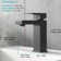 Single-Hole Single-handle Bathroom Faucet with Drain Assembly