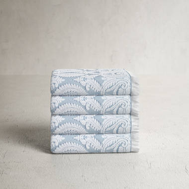 Devon 6 Piece Turkish Cotton Towel Set Color: Turquoise