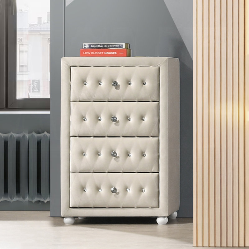 Commode Reggie, Bois beige