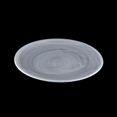 Lufkin 6.5" Canape Plate Set Of 2 Graphite