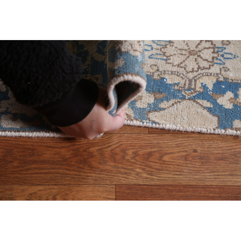 Daxon One-of-a-Kind 8'9" X 13'1" 1960s Wool Area Rug in Beige