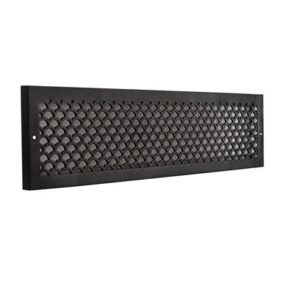 Scallop 6"x30" Duct Opening Solid (Overall 8"x32")