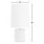 Lampe de table 16 po Caney-1846587087