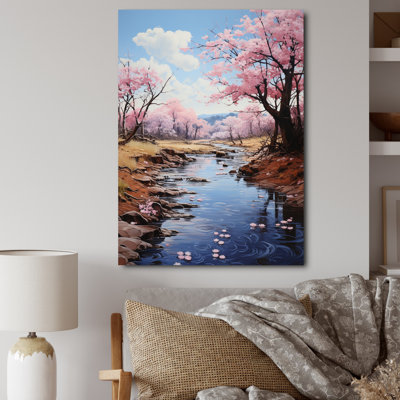 «Japon Art Sakura Dream» - impressions d'art mural japonais
