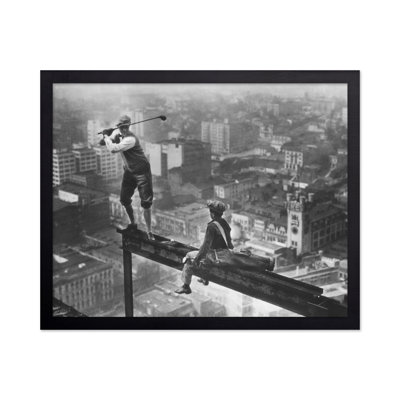Golf sur un gratte-ciel
