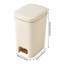 Plastic Step On Waste Bin-123795798-123795799