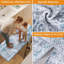 Tapis de cuisine antidérapant lavable et rétro Boho (ensemble de 3)-2067779041