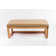 Faux Leather Upholstered Bench