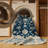 Machine Washable Overdyed Gray Area Rug-1896103003