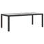 Abdus-Salam Rectangular Wicker Outdoor Dining Table , cm W cm D-96846311-90954347-90954346