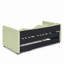 Lit de jour simple, lit de jour rembourré en vichy équipé d'un cadre gigogne escamotable et d'une poche de rangement latérale, canapé-lit multifonctionnel en bois massif pour chambre d'enfant et chambre d'amis - vert-131098158-131098161