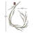 72" Pre-Lit Mossy Branch Christmas Garland