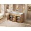 Meuble-lavabo autoportant 60 po avec tiroirs et portes 60 po, naturel-2023344220