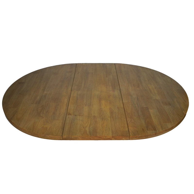 BingLTD - 48" x 48" to 66" Butterfly Round Table Top Only No Base, Wheat