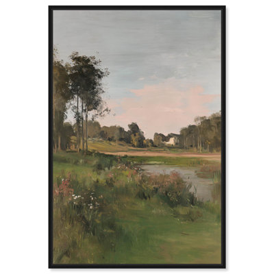 At Dusk Canvas Print Landscape Art by Art Remedy