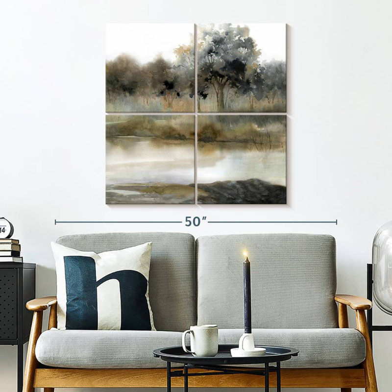 Alvord Silent Waters II, H 32 po x l 32 po