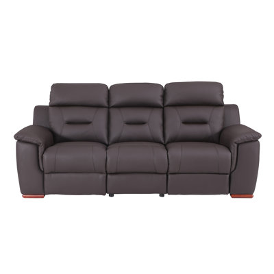 Annahi 85'' Faux Leather Reclining Sofa