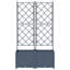 Garden Planter Steel Outdoor Container Modern Decor Terrace Stylish Pot-292607576-292607583