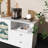 59.1in Multi-functional Large Capacity Sideboard-111164940