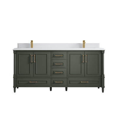 Meuble-lavabo l 72 po x P 22 po x H 36 po Aberdeen