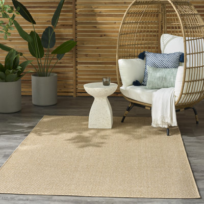 Tulum Solid Indoor/Outdoor Area Rug