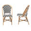 Ensemble de chaises bistro 2 pièces Modern French Modern
