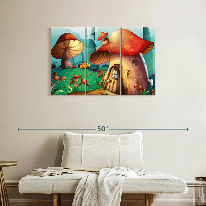Ashelle Mushroom House, H 24 po x l 38 po