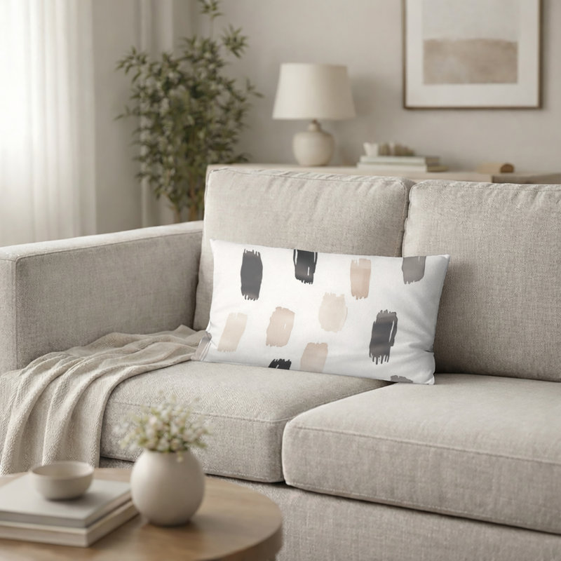 Coussin Modern, H 12 po x l 20 po