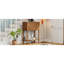 Console étroite, canapé mince avec trois tiroirs de rangement et tablette inférieure (naturel)-111119888-111119892-111119901