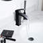 Single Hole Single Handle Waterfall Bathroom Sink Faucet With Pop-up Drain-108801167