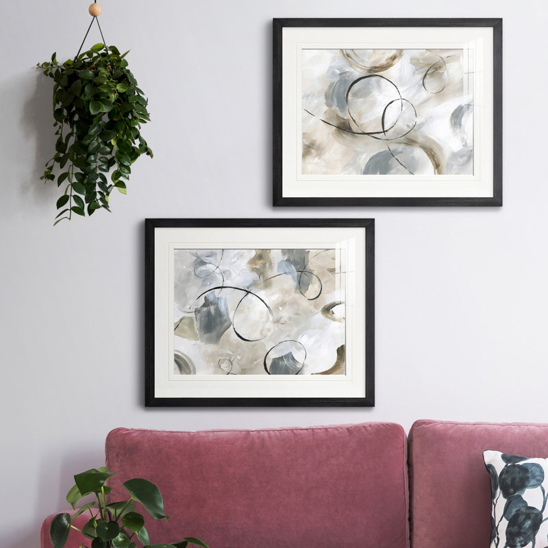 Reproduction de photo sur toile, Papier encadré noir, Blanc mat