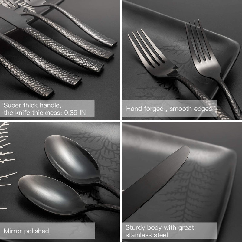 Brayden Studio® Brayden Studio® Stainless Steel Flatware Set - Service for 4