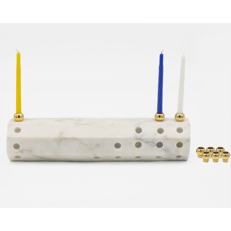Marble Octagonal Menorah