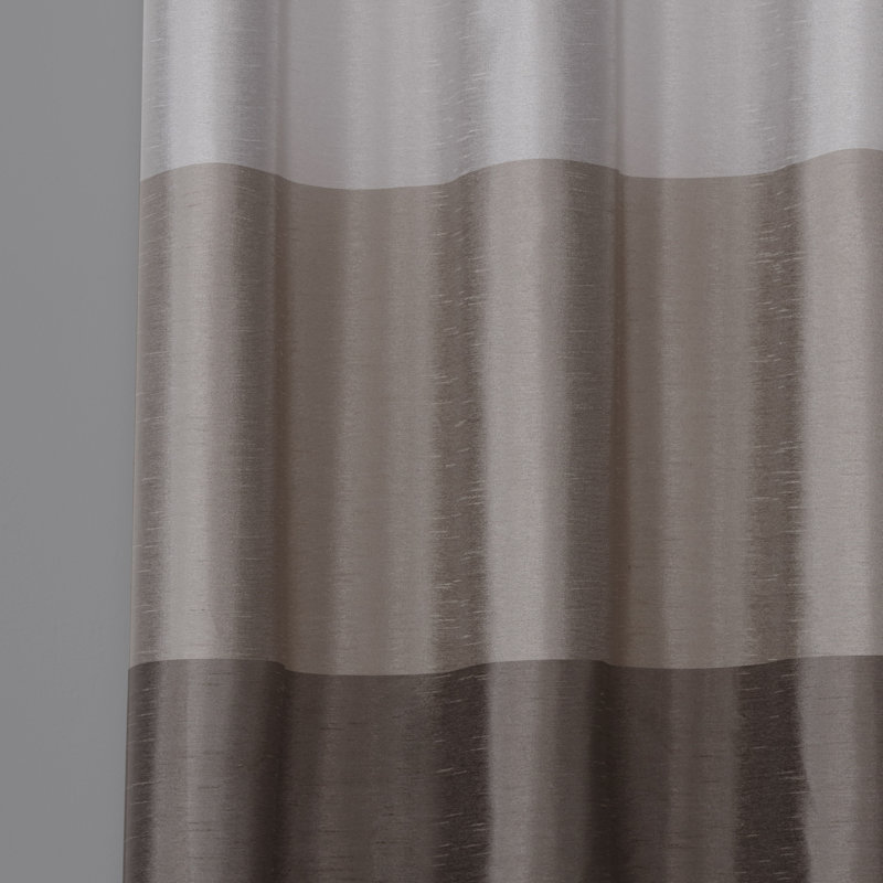 Ghevont Semi Sheer Sliding Panel Pair, Taupe, 54" W x 63" L