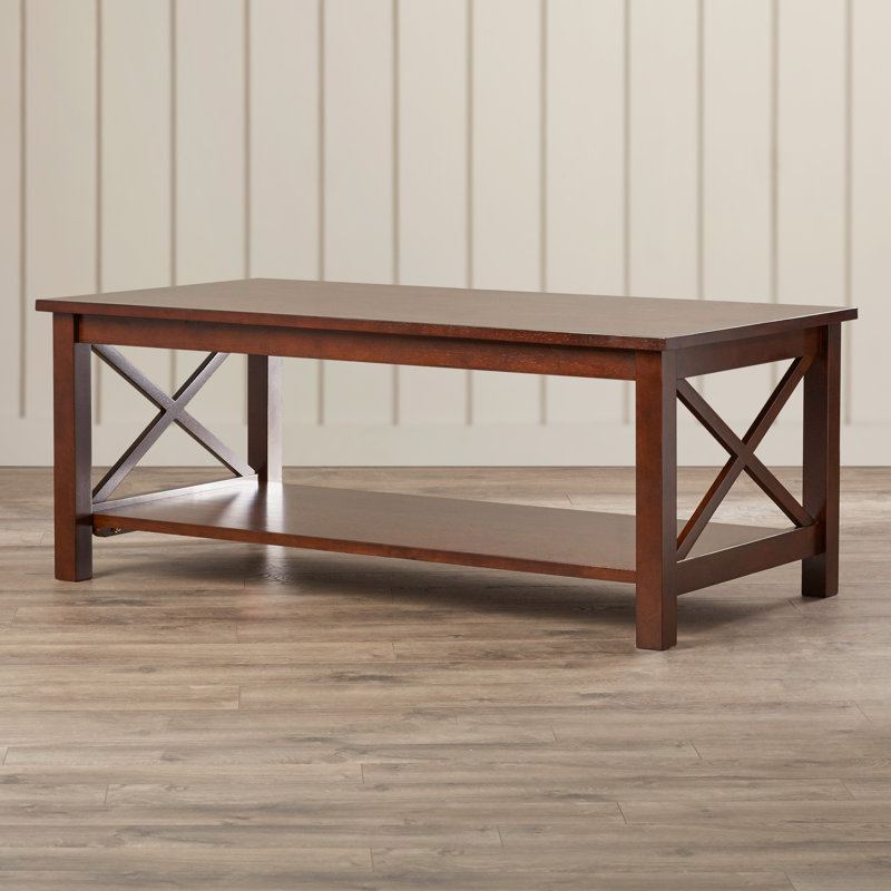 Rossitano Solid Wood Single Coffee Table